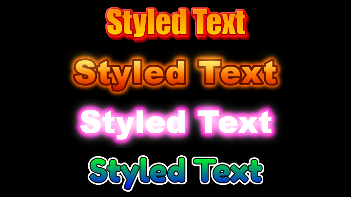 Styled Text Generator